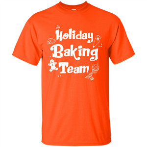 Christmas T-shirt Holiday Baking Team T-shirt