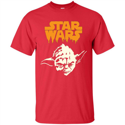 Movie T-shirt Yoda Dripping Ooze Logo T-Shirt