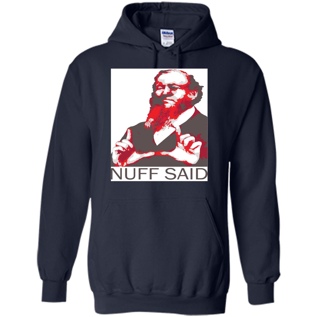 True Fan T-shirt Nuff Said Navy