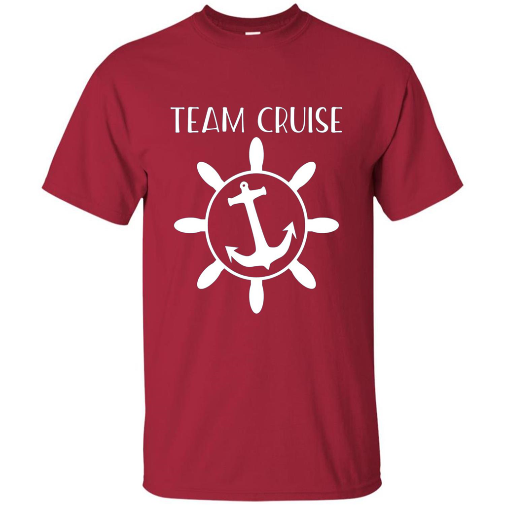 Boat Anchor Team Cruise T-shirt Cardinal