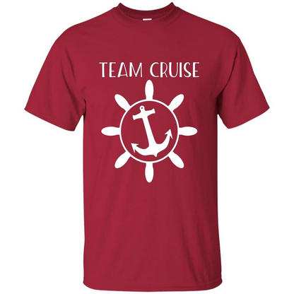 Boat Anchor Team Cruise T-shirt Cardinal