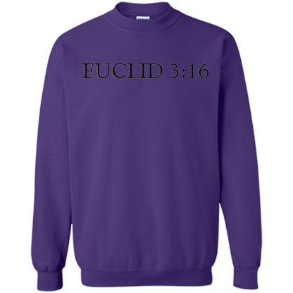 Euclid 3:16 T-shirt Purple