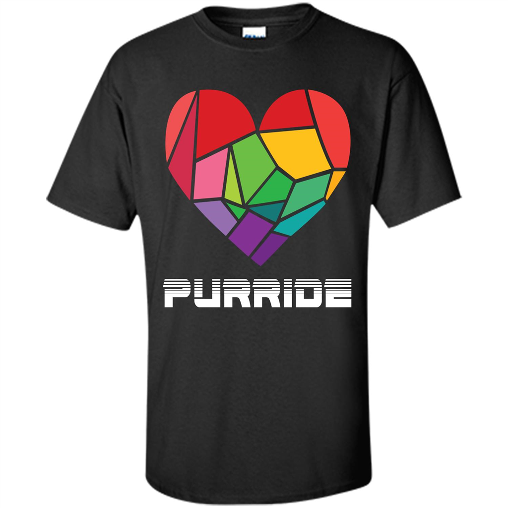 LGBTQ T-shirt Purride Black