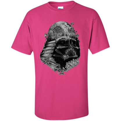 Movie T-shirt Darth Vader Build The Empire Graphic T-shirt Heliconia