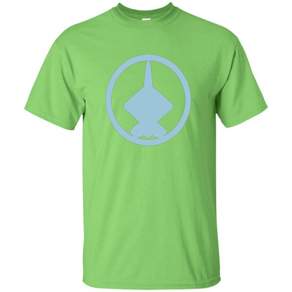 YF-23 Blue Air Force Military Fighter Jet T-Shirt Lime