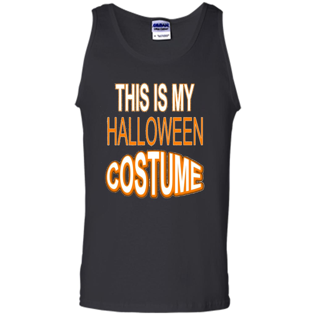 Halloween T-shirt This Is My Halloween Costume T-shirt Black