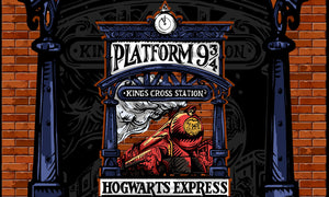 Harry Potter Platform 9 3/4 3D Quilt Set