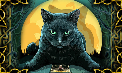 Cat Tarot Redear 3D Bed Set
