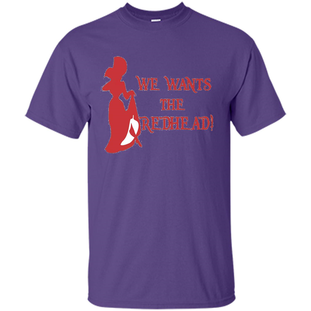 We Wants The Redhead! T-shirt Purple