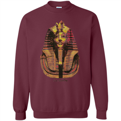 Distressed Pharoah T-shirt Maroon