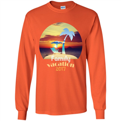 Summer T-shirt Family Vacation 20117 Orange