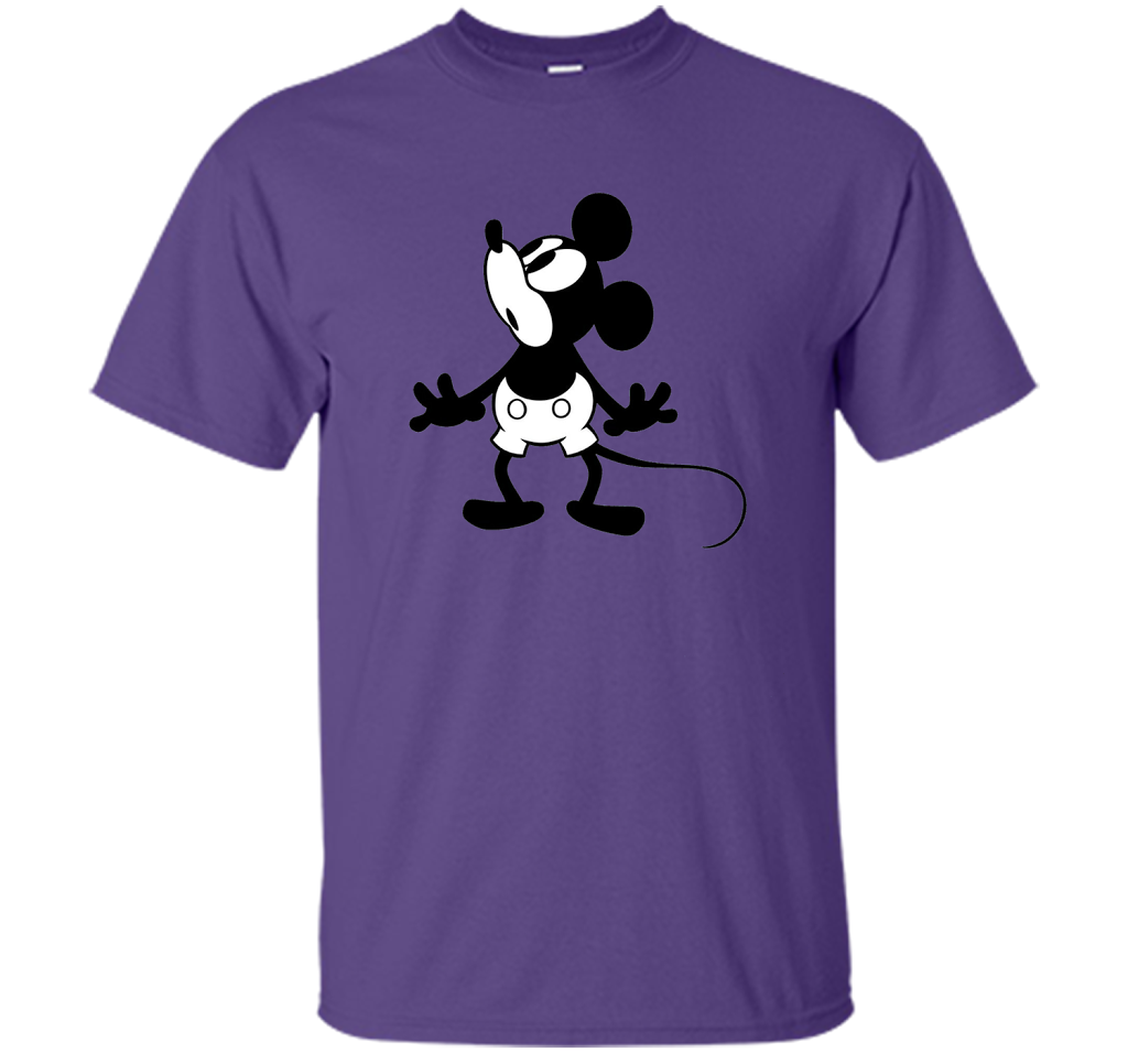 Disney Classic Mickey Mouse Graphic T-Shirt shirt Purple