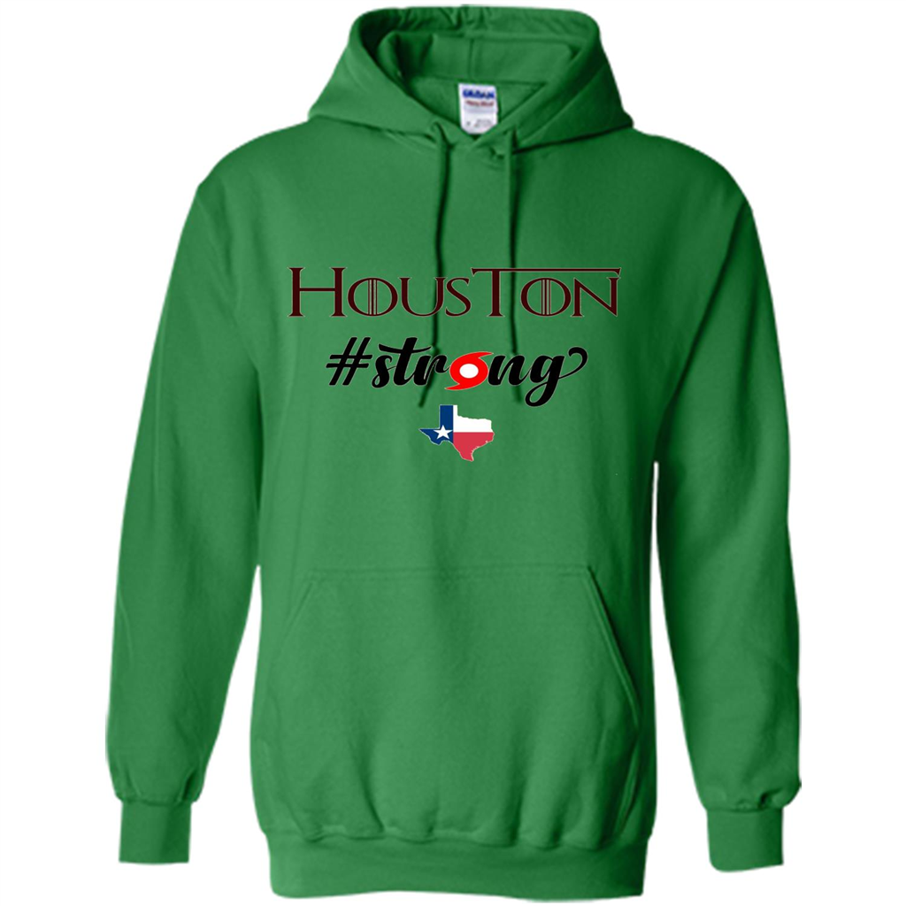 Houston Strong Texas T-Shirt Irish Green