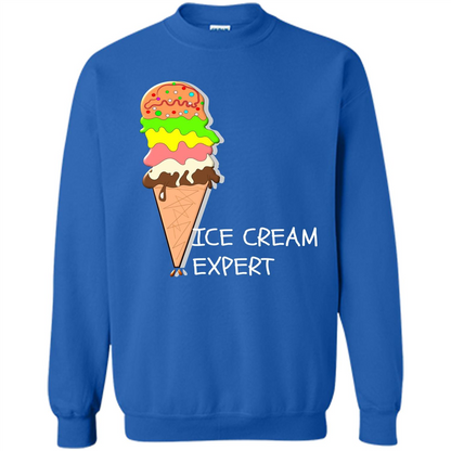 Ice Cream Expert Funny T-Shirt For Ice Cream Lover