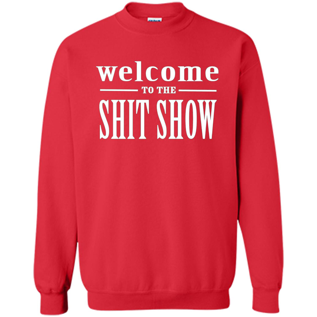 Welcome To The Shit Show T-shirt Red