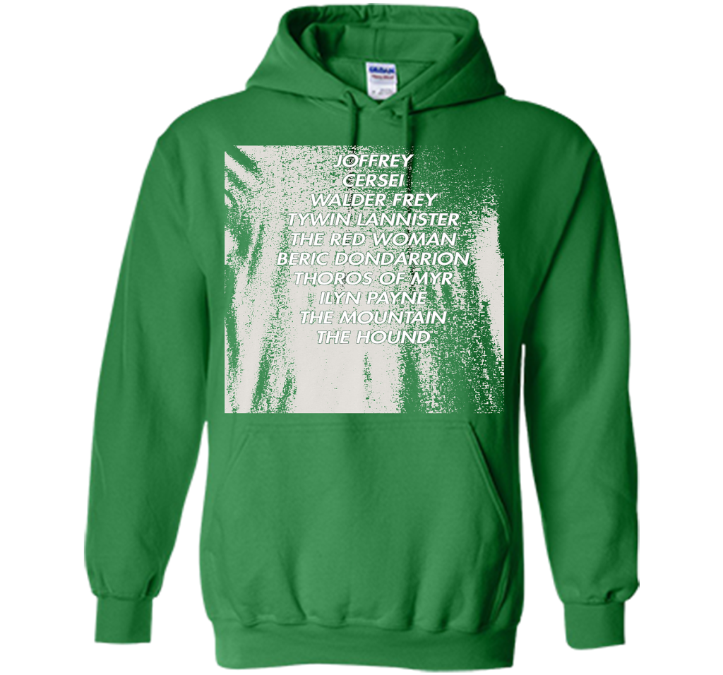 Arya Kill List T-Shirt cool shirt Irish Green