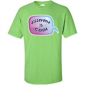 Lifestyle T-shirt Different is Cool T-shirt