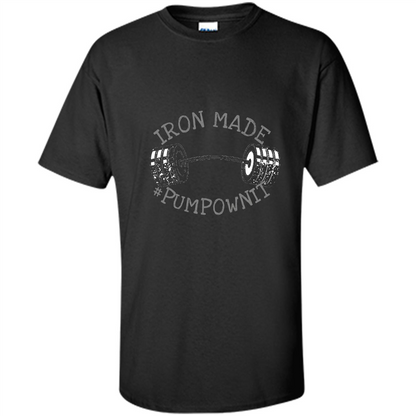 Iron Made Pumpownit Gym T-shirt Black