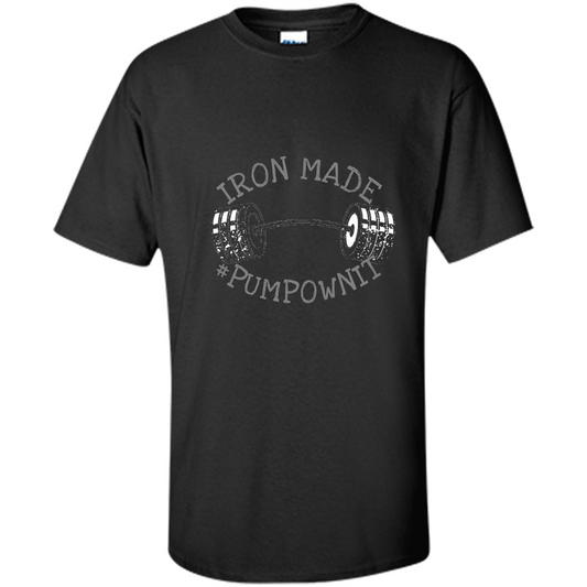 Iron Made Pumpownit Gym T-shirt Black