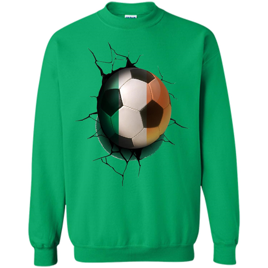 Ireland Football Soccer T-shirt Irish Green