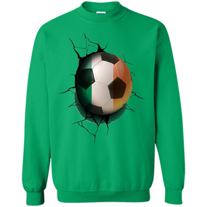 Ireland Football Soccer T-shirt Irish Green