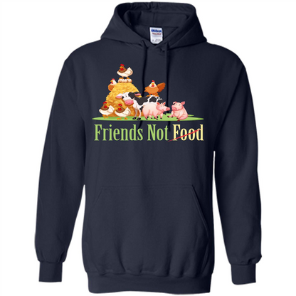 Animal T-shirt Friends Not Food T-shirt