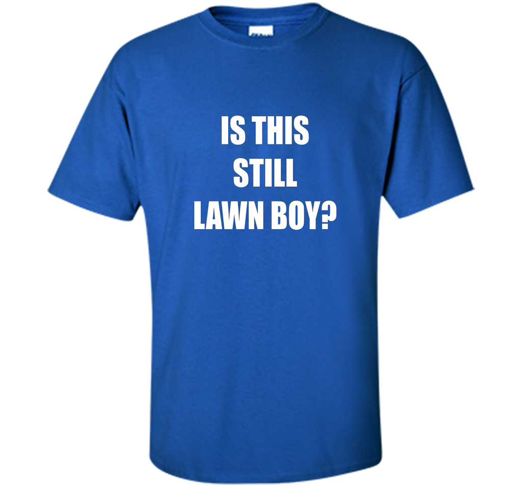 Is This Still Lawn Boy Bakers Dozen Jamband T-shirt Royal
