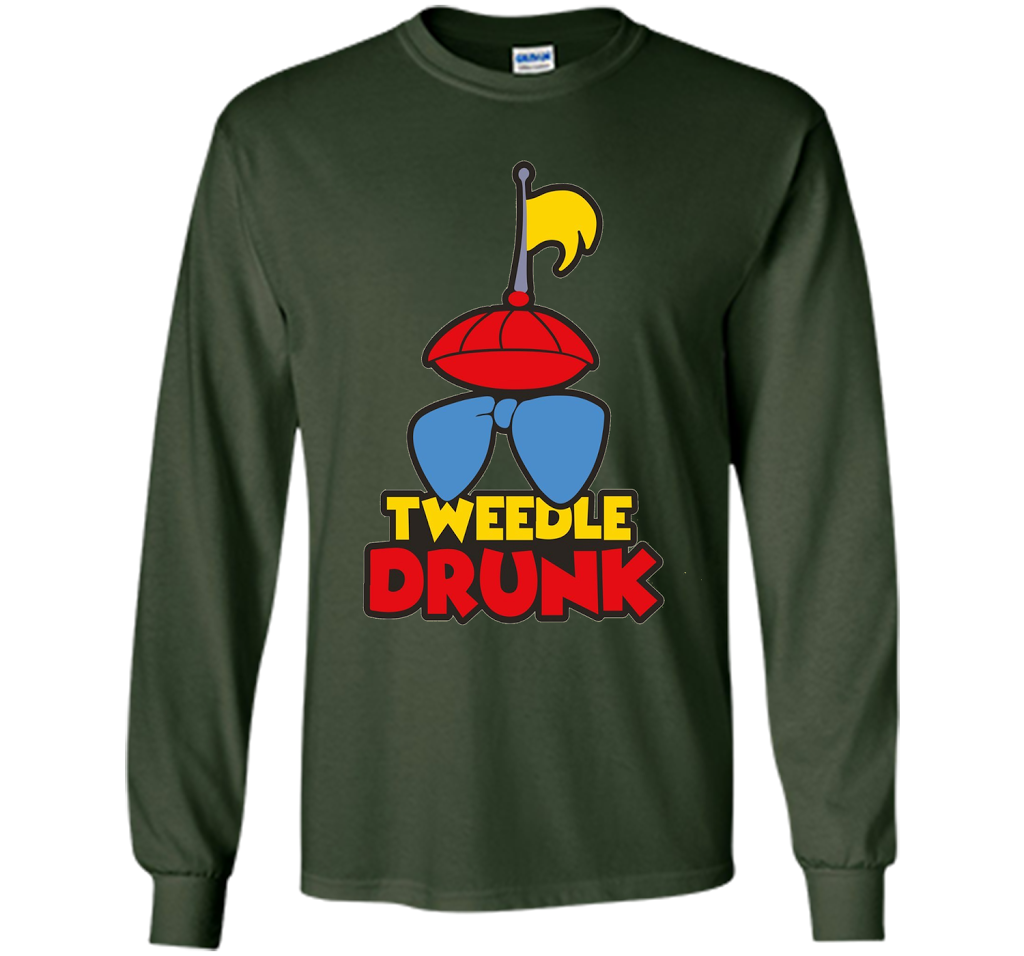 Drunk T-shirt Tweedle Drunk T-Shirt