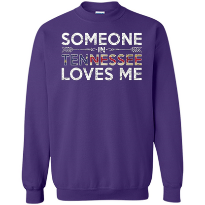 Someone in Tennessee Loves Me T-shirt Orange