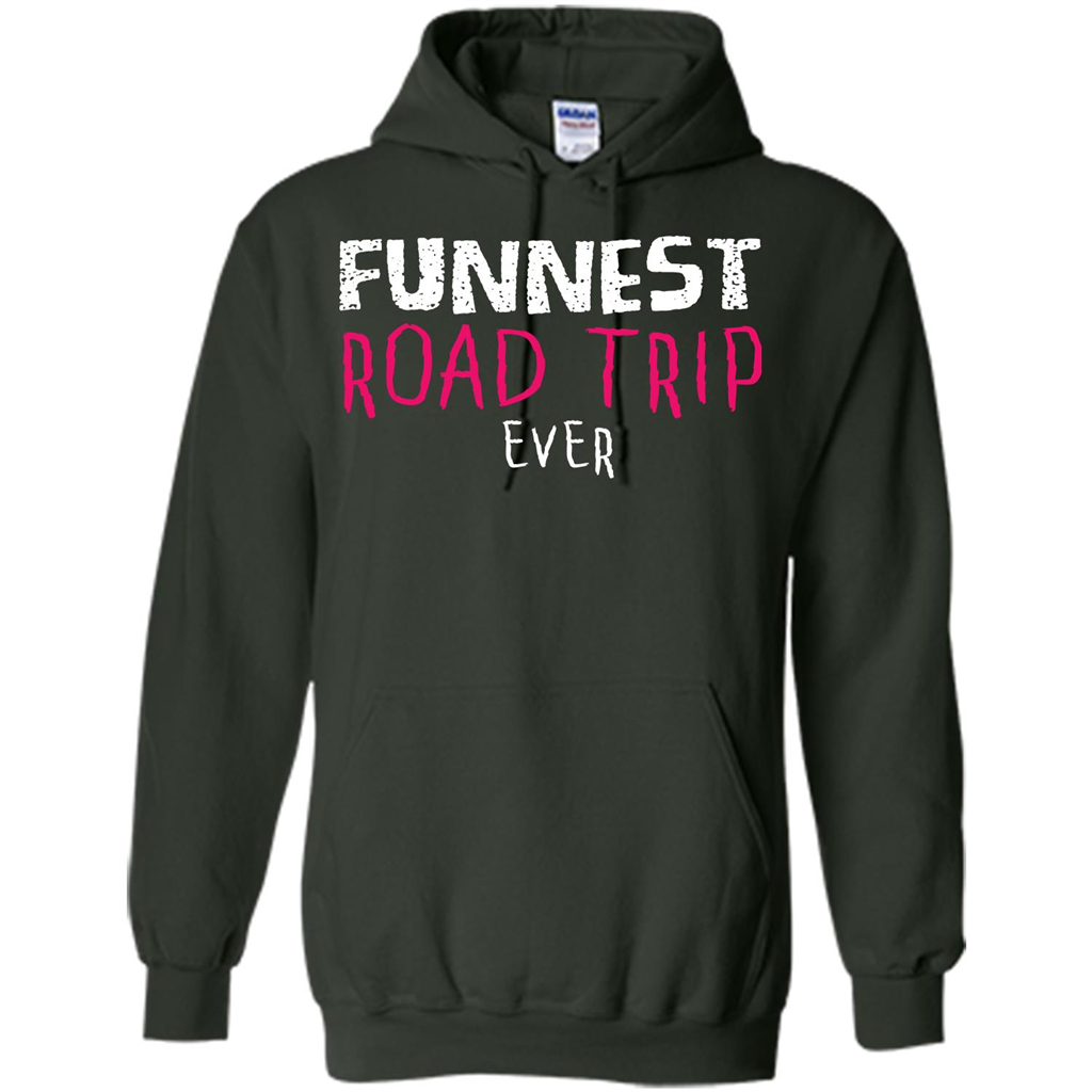 Summer. Funnest Road Trip Ever T-shirt Forest Green