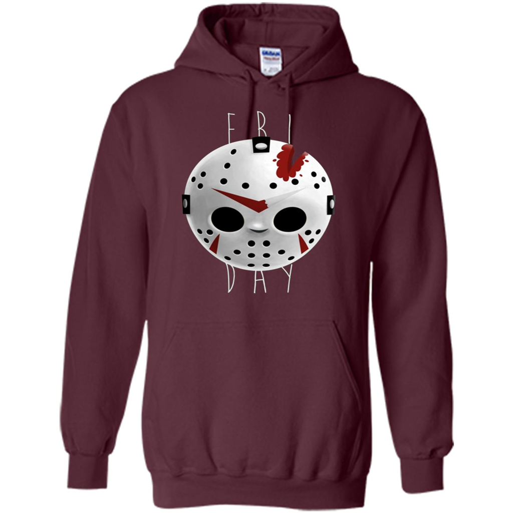 Friday The 12Th Shirt Funny Jason T-Shirt Maroon