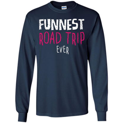 Summer. Funnest Road Trip Ever T-shirt Navy