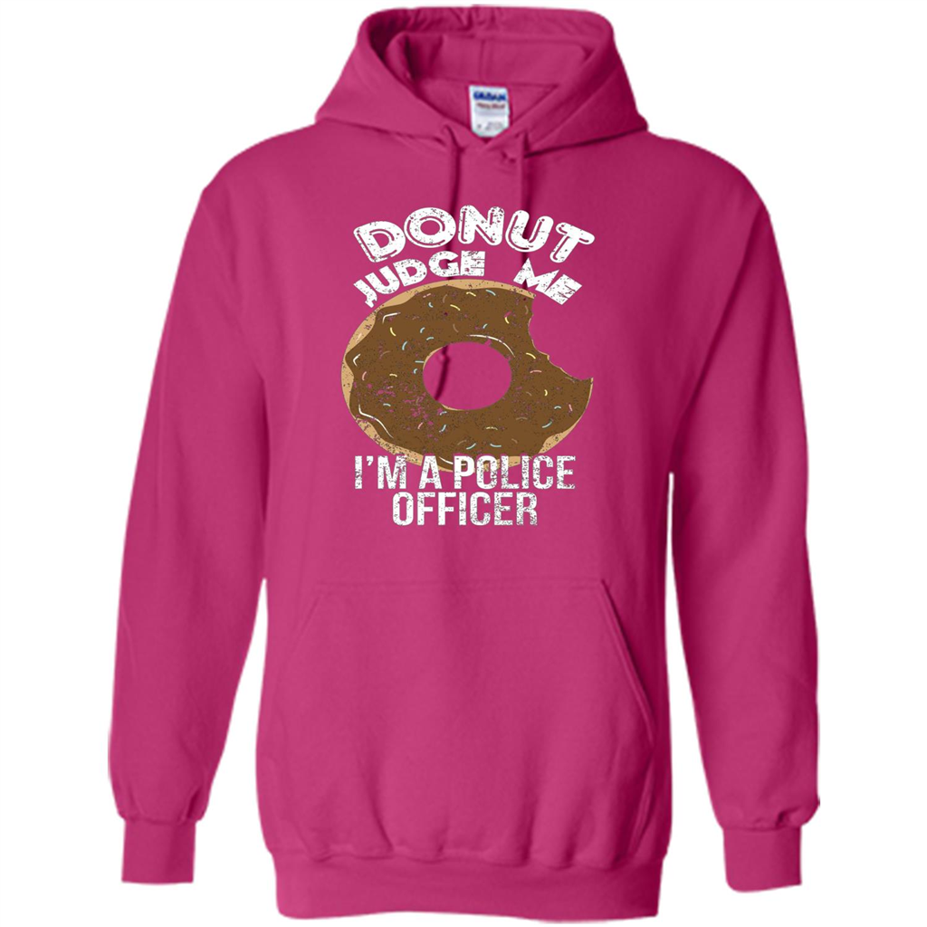 Donut Police Funny Police T-shirt Heliconia