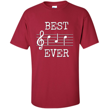 Fathers Day T-shirt Best Dad Ever Cardinal