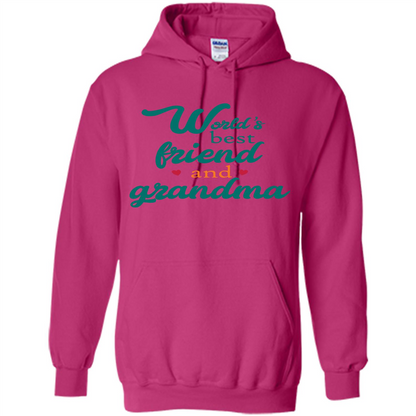 Grandma T-shirt World‰۪s Best Friend And Grandma Heliconia