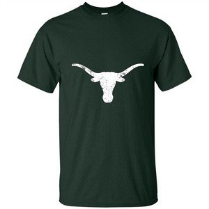 Texas Longhorn Distressed T-Shirt Texas Cowboy State T-shirt