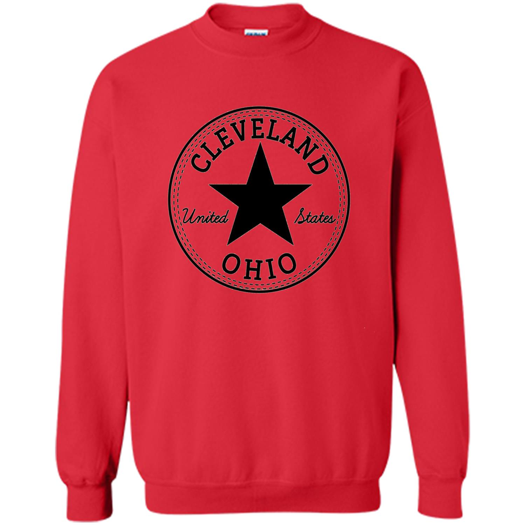 Cleveland Ohio T-shirt United States T-shirt Red