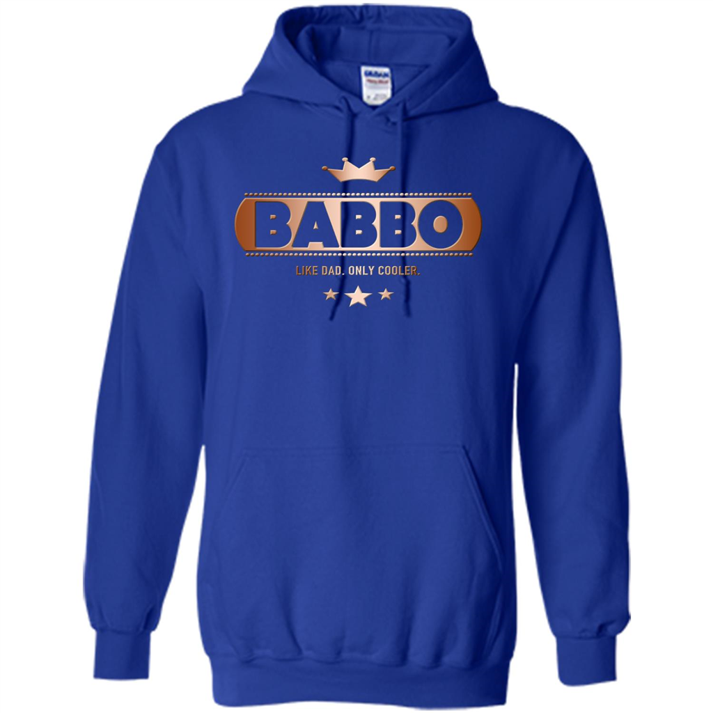 Babbo Like Dad Only Cooler Tee-Shirt for an Italian Father Royal