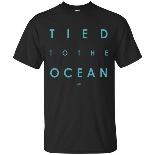 Tied To The Ocean T-shirt Black