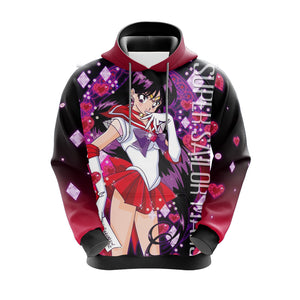 Sailor Moon - Sailor Mars 3D Hoodie