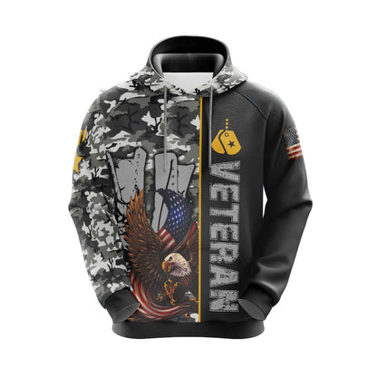 I Was A Soldier I Am A Soldier I Will Always Be A Soldier - Veteran Unisex 3D Hoodie