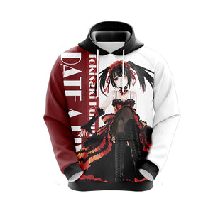 Date A Live Tokisaki Kurumi Unisex 3D Hoodie