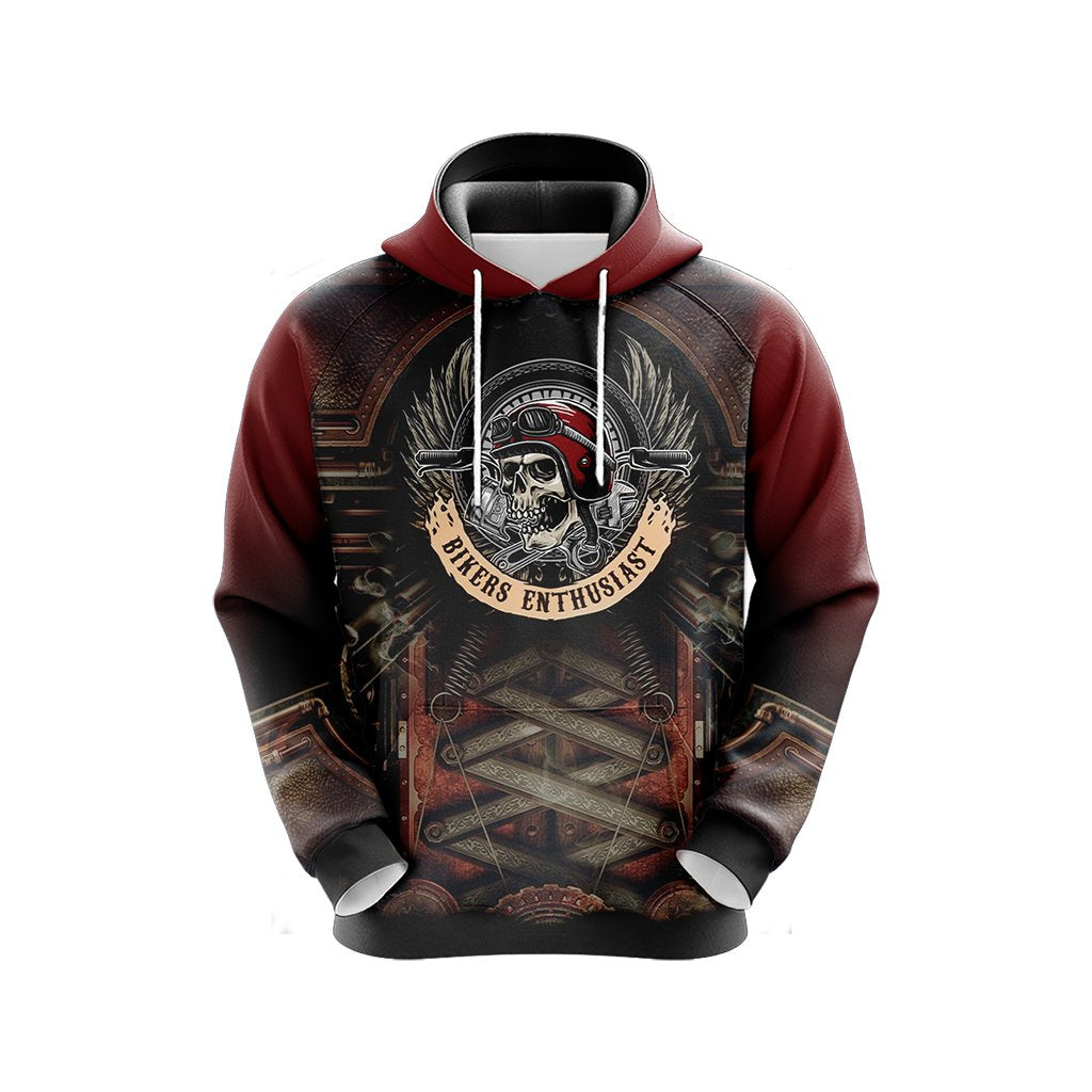 Biker Enthusiast Unisex 3D Hoodie
