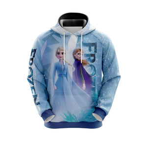 Frozen 2 - Elsa & Anna Version 2019 3D Hoodie