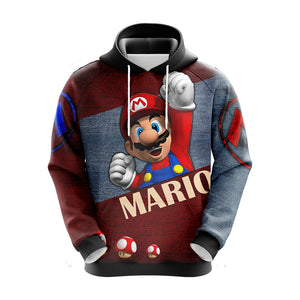 Mario New Style Unisex 3D Hoodie