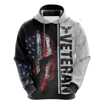 Veteran New Unisex 3D Hoodie