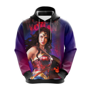 Wonder Woman Unisex 3D Hoodie