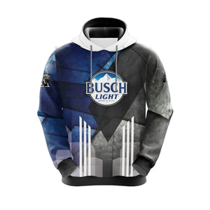 Busch Light Beer Unisex 3D Hoodie