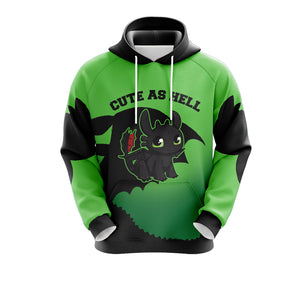 How To Train Your Dragon - Toothless Unisex 3D Hoodie