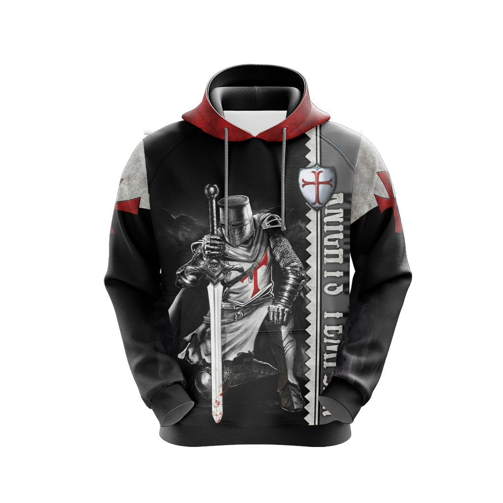 Christian - Knights Templar Unisex 3D Hoodie